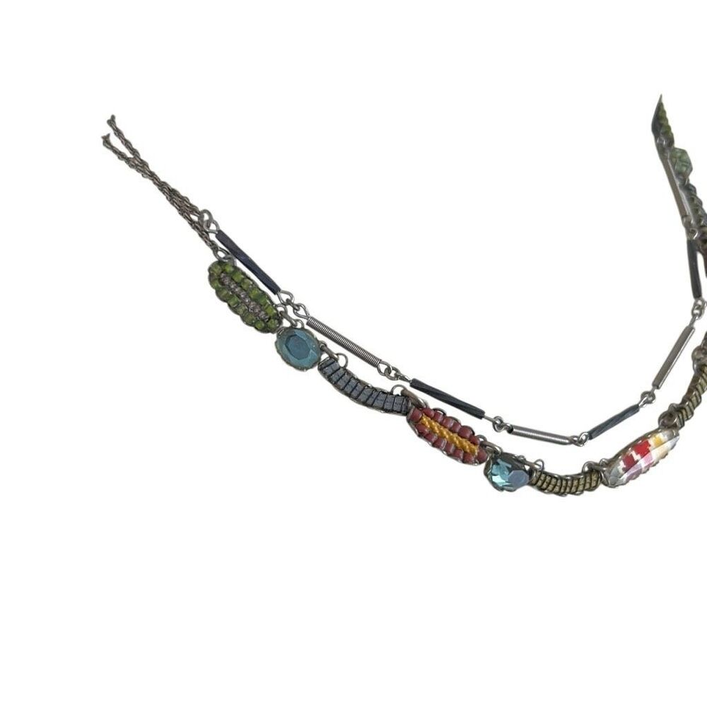 Alaya Bar Layered Adjustable Length Necklace - Picture 2 of 6